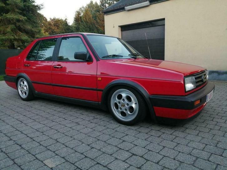 VW Jetta 2, PACIFIC 1.6 benzine bj 1990 oldtimer TOPSTAAT, Auto's, Volkswagen, Particulier, Jetta, Centrale vergrendeling, Lichtmetalen velgen