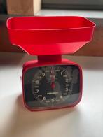 vintage weegschaal, retro keuken, jaren 80, Ophalen of Verzenden, Gebruikt, Keukenweegschaal