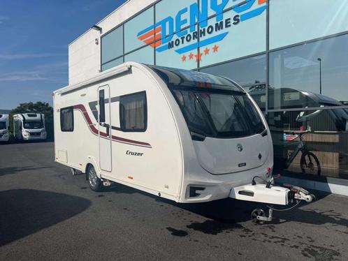 SPRITE CRUZER 480 SR CARAVAN, Caravanes & Camping, Caravanes, Entreprise, jusqu'à 4, 1000 - 1250 kg, Siège de train, Sprite, Lit fixe