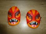 2 maskers, Kinderen en Baby's, Carnavalskleding en Verkleedspullen, Ophalen of Verzenden, Gebruikt, Jongen of Meisje