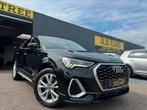 AUDI Q3 SPORTBACK S LINE *AUTOMATIQUE*GARANTIE 12MOIS*, 4 cilinders, Zwart, Leder, 5 deurs