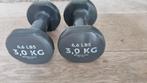 DUMBBELLS paar 2 x 3 kg, Sport en Fitness, Fitnessmaterialen, Ophalen of Verzenden, Zo goed als nieuw, Dumbbell