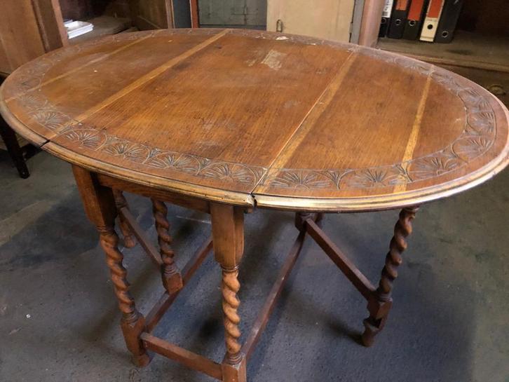 14 st tafels houten, Huis en Inrichting, Tafels | Eettafels, Rechthoekig, Ophalen