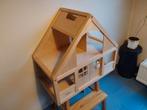 Houten poppenhuis beeboo €40, Kinderen en Baby's, Ophalen, Gebruikt, Poppenhuis