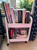 Storage shelf with books, Huis en Inrichting, Woonaccessoires | Wandplanken en Boekenplanken, Zo goed als nieuw, Ophalen
