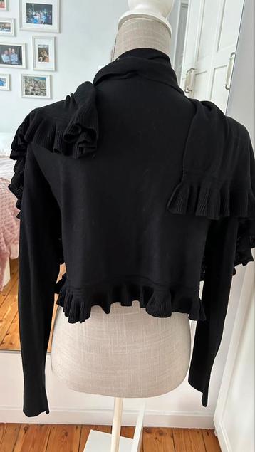 LIU JO modèle housse de cardigan en laine noire taille S