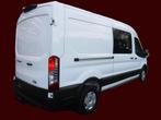 Ford Transit dubbele cabine 2025, Auto's, Stof, Euro 6, Wit, Particulier