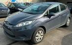 Ford Fiesta 1.6 TDCi Titanium Airco, Auto's, Euro 5, Stof, 1600 cc, Zwart