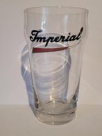 ancien verre à bière émaillé imperial, Autres marques, Utilisé, Enlèvement ou Envoi, Verre ou Verres