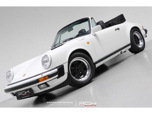 Porsche 911 Carrera 3.2 Cabriolet 231cv, Autos, Porsche, Entreprise, Air conditionné, Verrouillage central, Cruise Control, Sièges électriques