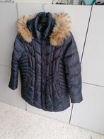 Blauwe 3/4 winterjas donsgevuld voor dames Barbara Lebek, Ophalen of Verzenden, Zo goed als nieuw, Maat 42/44 (L)