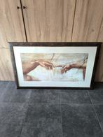 Prachtige prent in passe-partout, Huis en Inrichting, Woonaccessoires | Schilderijen, Tekeningen en Foto's, Ophalen, Gebruikt