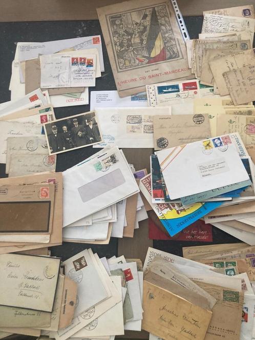 Doos brieven -kaarten-enz. o.a. veel oude Duitsland....., Postzegels en Munten, Postzegels | Volle albums en Verzamelingen, Ophalen of Verzenden