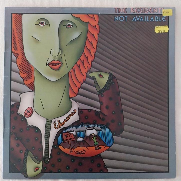 Vinylplaat The Residents - Not Available, Cd's en Dvd's, Vinyl | Rock, Zo goed als nieuw, Rock-'n-Roll, 12 inch, Ophalen