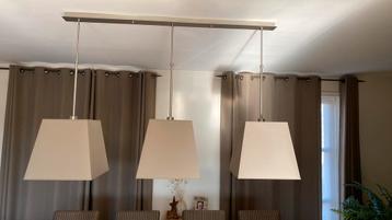 Lampenkappenset kleur taupe, Ophalen, Zo goed als nieuw