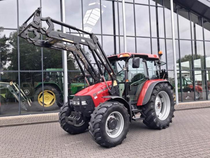 Case-IH JX85U + frontlader, Zakelijke goederen, Landbouw | Tractoren, 5000 tot 7500, Case IH, 80 tot 120 Pk, Gebruikt, Ophalen of Verzenden