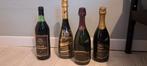 Lot 4 anciennes bouteilles champagne et vin (faire offre), Comme neuf, Champagne, Enlèvement ou Envoi