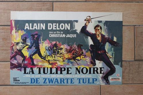 filmaffiche Alain Delon La tulipe noire 1964 filmposter, Collections, Posters & Affiches, Comme neuf, Cinéma et TV, A1 jusqu'à A3