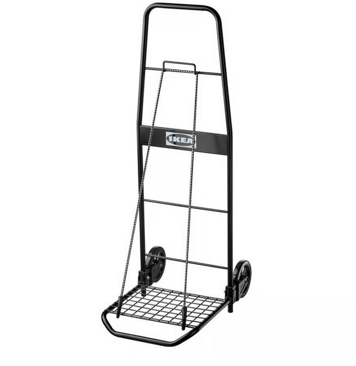 RULLEBÖR opvouwbare steekwagentje, zwart, Doe-het-zelf en Bouw, Transportwagens, Zo goed als nieuw, Steekwagen, Ophalen