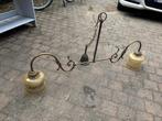 Vintage hanglamp, Ophalen, Gebruikt, Glas, Vintage