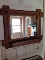 spiegel houten kader, Antiek en Kunst, Ophalen