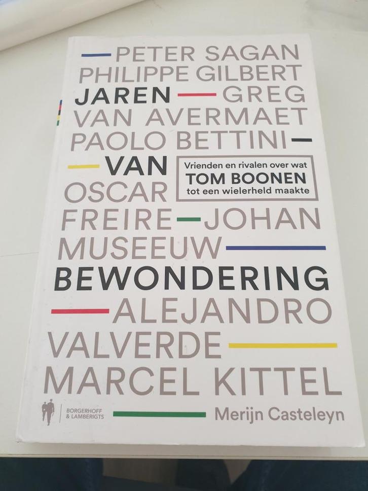 Merijn Casteleyn - Jaren van bewondering TOM BOONEN, Boeken, Sportboeken, Ophalen of Verzenden