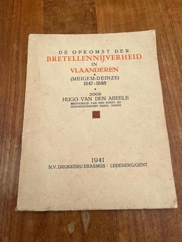 Bretellennijverheid in Vlaanderen-Meigem-Deinze 1847- 1941 beschikbaar voor biedingen