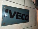 Plaque émaillée bombée véhicules IVECO, Collections, Enlèvement ou Envoi, Utilisé
