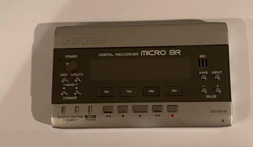BOSS MICRO BR 4 sporen recorder met drumcomputer, Muziek en Instrumenten, Overige Muziek en Instrumenten, Zo goed als nieuw, Ophalen of Verzenden