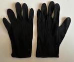 Zwarte stoffen handschoenen voor dames, Handschoenen, Gedragen, Maat 48/50 (M)