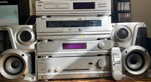 X4 -Tech A/S 1000 +CD/ +TP +TU/ + baffle Panasonic, TV, Hi-fi & Vidéo, Chaîne Hi-fi, Comme neuf, Deck cassettes ou Lecteur-enregistreur de cassettes