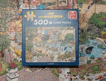 Jumbo puzzel van 500 stukjes. Jan van Haasteren. Allemaal op beschikbaar voor biedingen