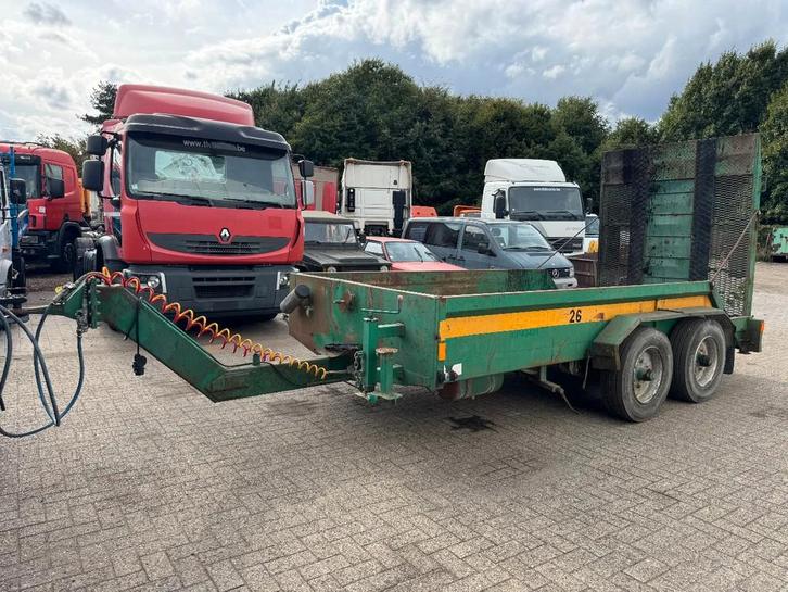 Thomas *MACHINETRANSPORTER-6500Kg* (bj 1996), Auto diversen, Aanhangers en Bagagewagens, Zo goed als nieuw