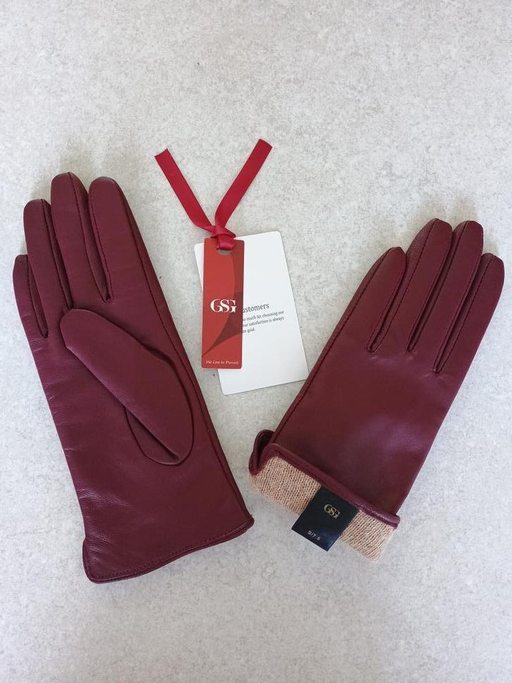 GANTS en CUIR  Taille S / 7.5  de la marque GSG, Kleding | Dames, Mutsen, Sjaals en Handschoenen, Nieuw, Handschoenen, Ophalen of Verzenden