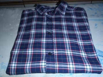 chemise à carreaux taille L - slim - Jules, Enlèvement ou Envoi, Neuf, Tour de cou 41/42 (L)