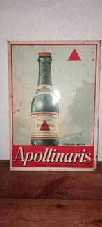 Bronwater: oude pub Apollinaris, Ophalen of Verzenden, Gebruikt, Reclamebord