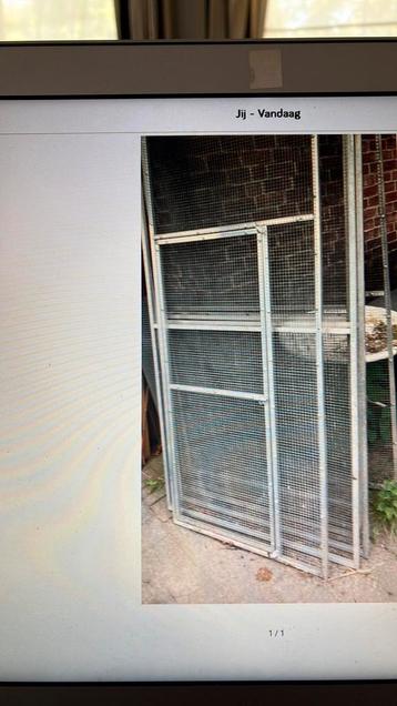 Laatste kans: 7 VOLIERE PANELEN VOOR 300 EURO !! beschikbaar voor biedingen