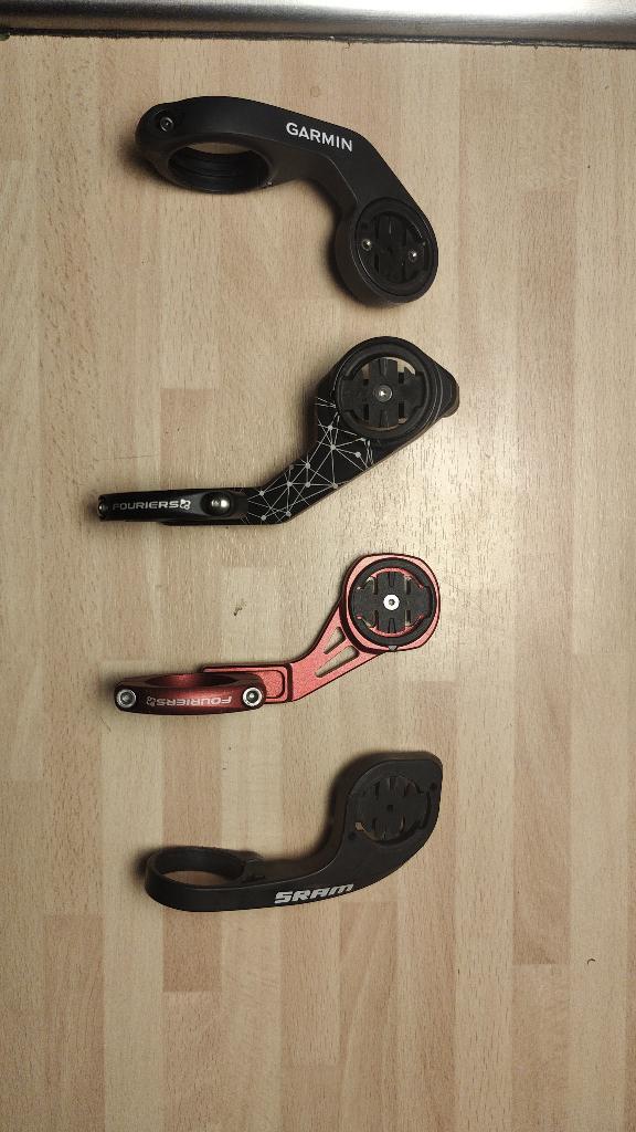 Supports extérieurs Garmin/Fouriers/SRAM pour GPS/GSM, Vélos & Vélomoteurs, Accessoires vélo | Compteurs de vélo, Comme neuf, Sans fil