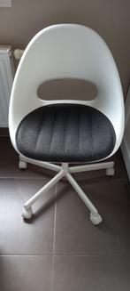 Ikea LOBERGET bureaustoel met wielen, Ophalen, Zo goed als nieuw, Wit, Bureaustoel
