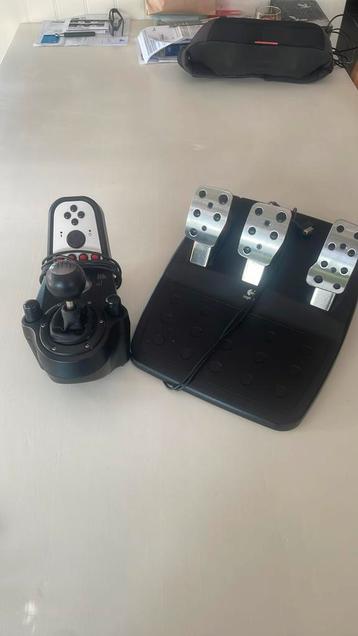 Logitech G25 pedalen + shifter beschikbaar voor biedingen
