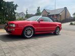 Audi 80 cabrio 2.3 *Oldtimer*, Auto's, 4 zetels, Zwart, Cabriolet, Leder