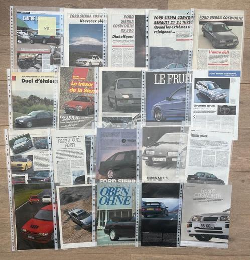 FORD SIERRA COSWORTH - ARTIKELS, Boeken, Auto's | Folders en Tijdschriften, Ford, Ophalen of Verzenden
