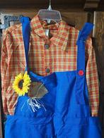 Vogelverschrikkerkostuum – Inclusief hoed, overall en hemd!, Ophalen, Zo goed als nieuw, Kleding