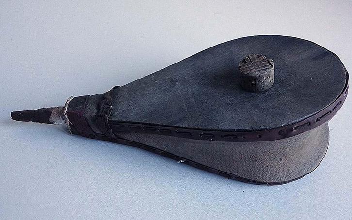 Antieke Handblaasbalg, Antiek en Kunst, Curiosa en Brocante, Ophalen