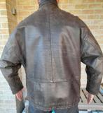 Leren jas voor heren maat 52, Motoren, Kleding | Motorkleding, Ophalen, Broek | leer