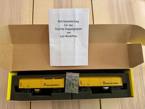 Lux Modellbau Double Pack AC digital 9620 H0, Hobby en Vrije tijd, Modeltreinen | H0, Gebruikt, Wagon, Wisselstroom, Overige merken