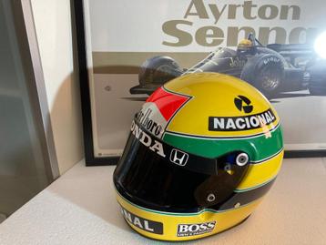 Ayrton Senna 1/1 Full Size 1988 F1 helm World Champion beschikbaar voor biedingen