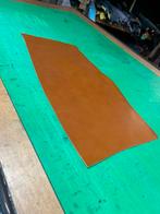 Cognac kleur klein tuigleer 2 mm dik half soepel nr5, Ophalen of Verzenden, Zo goed als nieuw