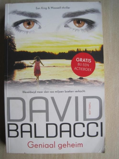 337 - Geniaal geheim - David Baldacci, Boeken, Thrillers, Zo goed als nieuw, Amerika, Ophalen of Verzenden