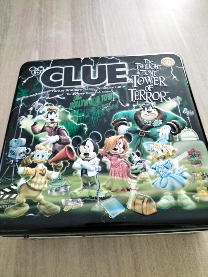 Disney Clue / Cluedo 'Tower of Terror' edition, Verzamelen, Disney, Ophalen of Verzenden